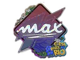 Sticker | max (Glitter) | Rio 2022