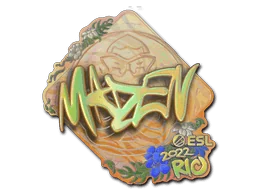 Klistermärke | maden (holo) | Rio 2022