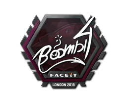 Adesivo | Boombl4 | Londres 2018