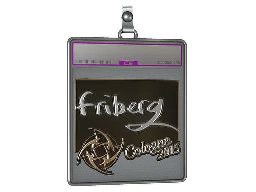 Placa de Adesivo | friberg (Brilhante) | Colônia 2015
