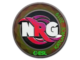 Klistermärke | NRG (Holo) | Katowice 2019