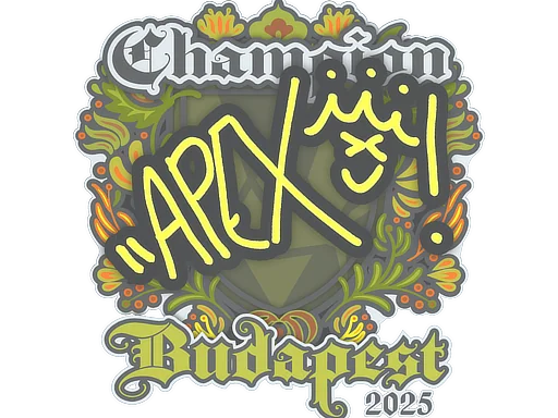 印花 | apEX（冠军）| 2025年布达佩斯锦标赛