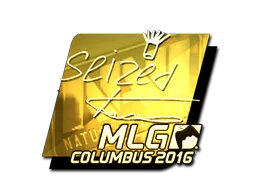 印花 | seized（金色）| 2016年 MLG 哥伦布锦标赛
