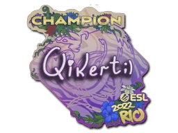 Naklejka | qikert (mistrz) | Rio 2022
