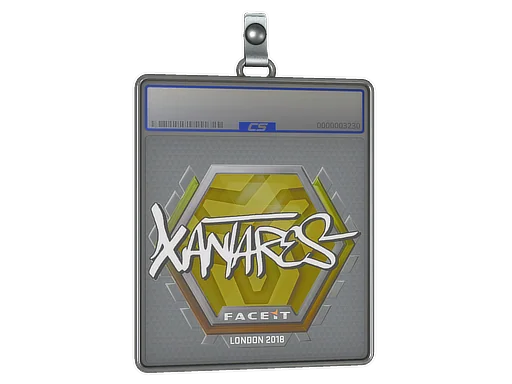 Placa de pegatinas | XANTARES | Londres 2018