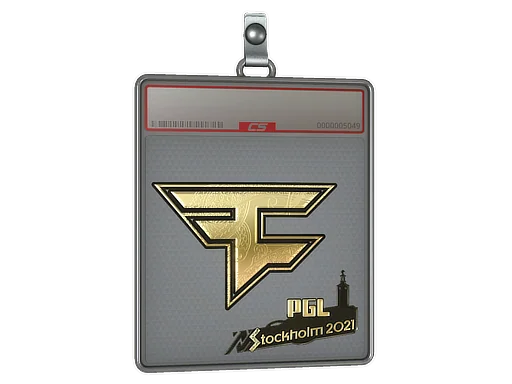 Aufkleberhülle | FaZe Clan (Gold) | Stockholm 2021
