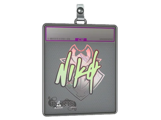 Aufkleberhülle | NiKo (Holo) | Paris 2023