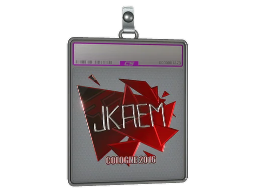 Klistermärkesfodral | jkaem (Foil) | Cologne 2016
