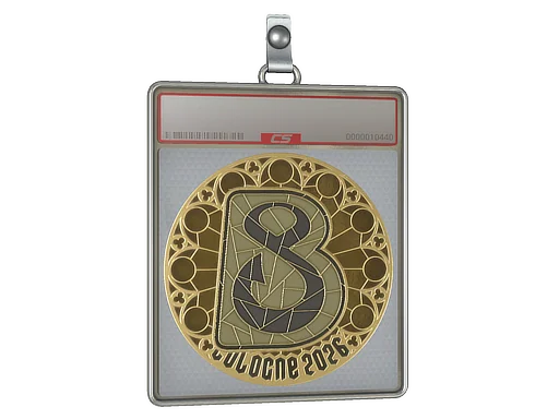 Aufkleberhülle | B8 (Gold) | Köln 2026