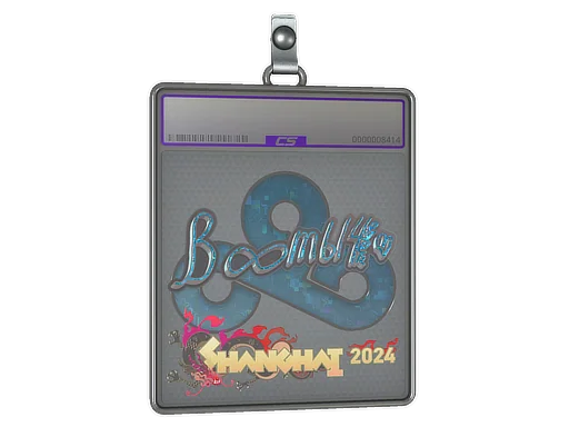 Klistermärkesfodral | Boombl4 (glitter) | Shanghai 2024