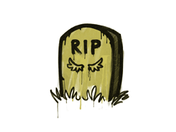 Sealed Graffiti | Tombstone (Tracer Yellow)
