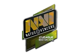 Klistermärke | Natus Vincere (Holo) | Boston 2018