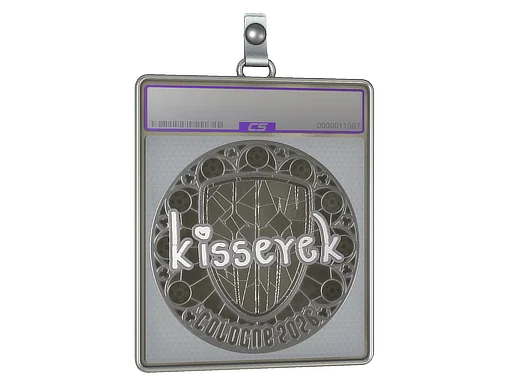 Placa de pegatinas | kisserek (reflectante) | Colonia 2026