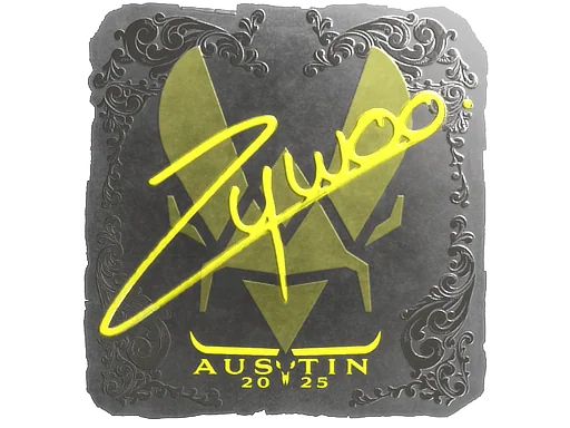 Adesivo | ZywOo (Brilhante) | Austin 2025