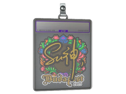 Sticker Slab | C4LLM3SU3 (Embroidered) | Budapest 2025
