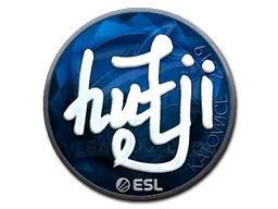 Klistermärke | hutji (Foil) | Katowice 2019