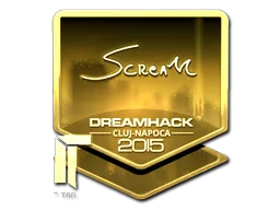Klistermärke | ScreaM (Guld) | Cluj-Napoca 2015