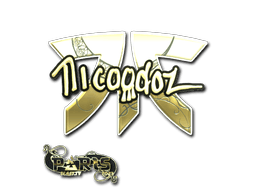 Adesivo | nicoodoz (Dourado) | Paris 2023