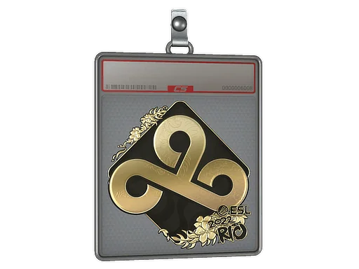Sticker Slab | Cloud9 (Gold) | Rio 2022
