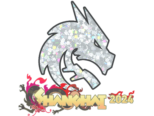 Naklejka | Team Spirit (brokatowa) | Szanghaj 2024
