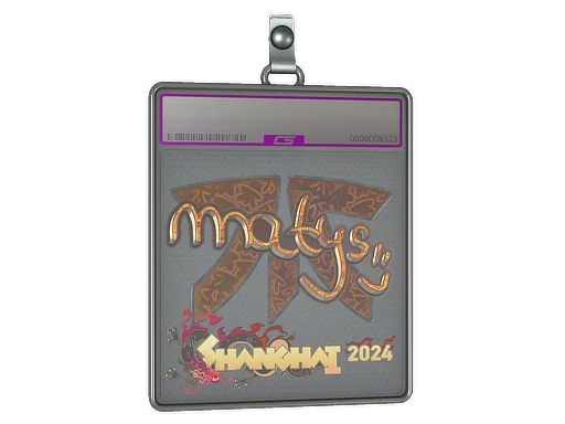Klistermärkesfodral | MATYS (holo) | Shanghai 2024