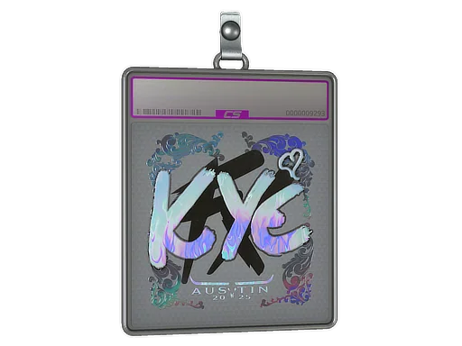 Aufkleberhülle | kye (Holo) | Austin 2025