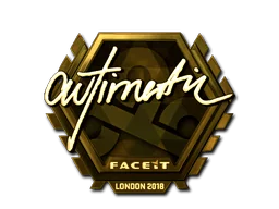 Aufkleber | autimatic (Gold) | London 2018