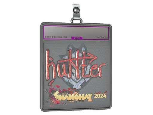 Sticker Slab | huNter- (Holo) | Shanghai 2024