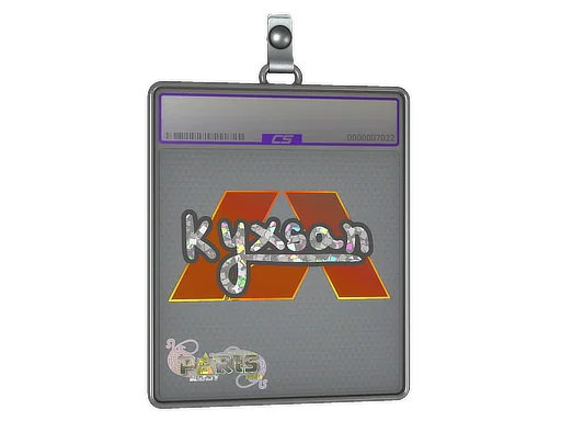 Aufkleberhülle | kyxsan (Glitzer) | Paris 2023