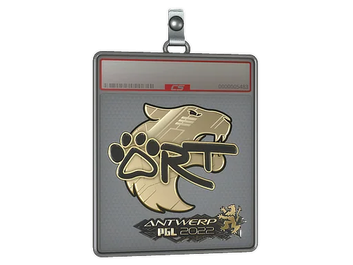 印花板 | arT（金色） | 2022年安特卫普锦标赛