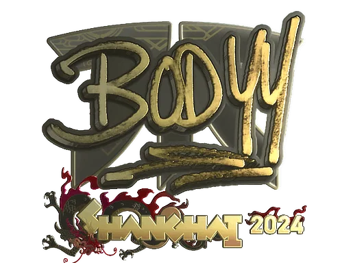 印花 | bodyy（金色）| 2024年上海锦标赛