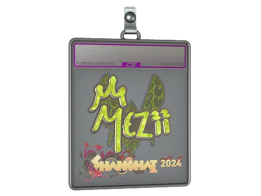 Aufkleberhülle | mezii (Holo) | Shanghai 2024