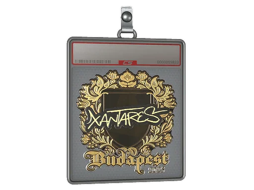 印花板 | XANTARES（金色）| 2025年布达佩斯锦标赛