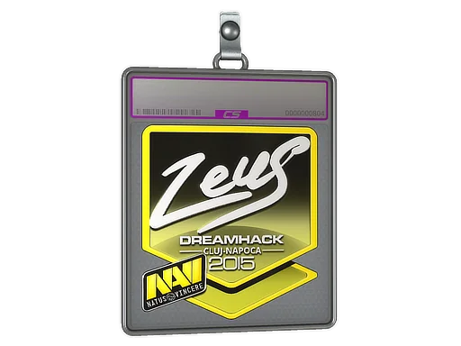 Klistermärkesfodral | Zeus (Foil) | Cluj-Napoca 2015