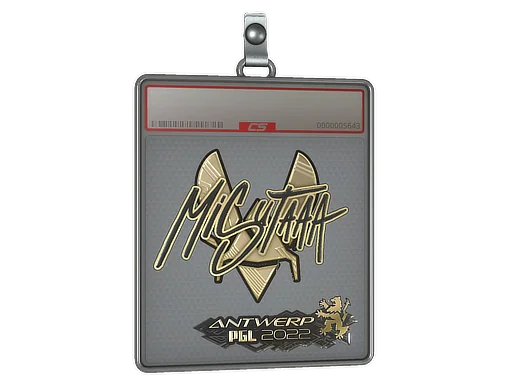 Sticker Slab | misutaaa (Gold) | Antwerp 2022