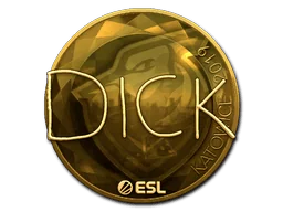 Aufkleber | DickStacy (Gold) | Kattowitz 2019
