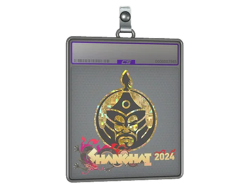 Placa de Adesivo | The MongolZ (Purpurinado) | Xangai 2024