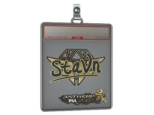 Sticker Slab | stavn (Gold) | Antwerp 2022