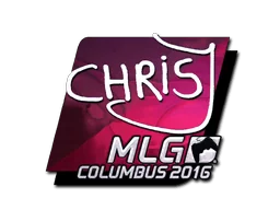 Sticker | chrisJ (Foil) | MLG Columbus 2016