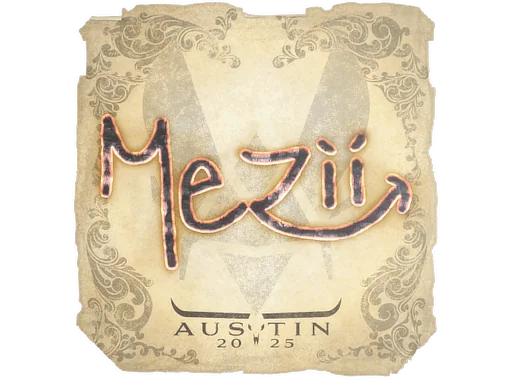 Klistermärke | mezii | Austin 2025