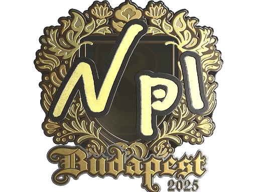 印花 | npl（金色）| 2025年布达佩斯锦标赛