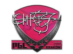 Klistermärke | chrisJ | Krakow 2017
