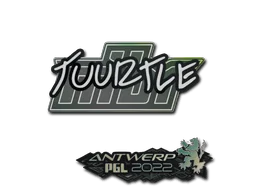 Klistermärke | Tuurtle | Antwerp 2022