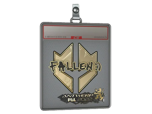 Sticker Slab | FalleN (Gold) | Antwerp 2022
