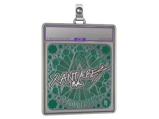 Placa de pegatinas | XANTARES (reflectante, con clasificación) | Colonia 2026