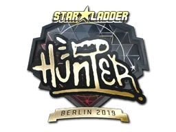 印花 | huNter-（金色）| 2019年柏林锦标赛