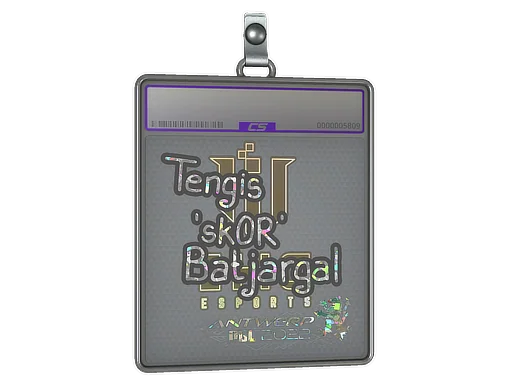 Placa de Adesivo | sk0R (Purpurinado) | Antuérpia 2022