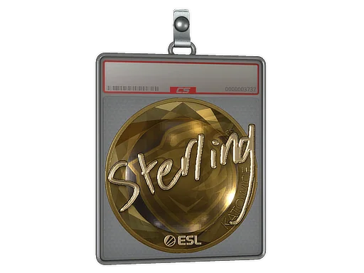 Aufkleberhülle | sterling (Gold) | Kattowitz 2019