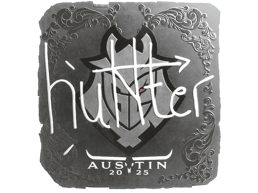 Adesivo | huNter- (Brilhante) | Austin 2025
