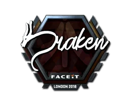 Klistermärke | draken (Foil) | London 2018